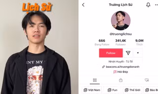 Chàng trai GenZ truyền tải kiến thức Lịch sử theo hướng mới thu hút sự quan tâm của đông đảo bạn trẻ