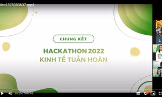 HACKATHON 2022: Kinh tế tuần hoàn - 48H Khởi nghiệp xanh