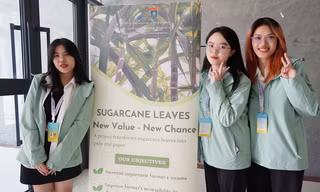 Ý tưởng từ lá mía giúp sinh viên Việt chiến thắng cuộc thi về sông Mekong