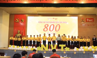 Người Việt Trẻ 2023 ra quân với thông điệp ‘Tôi trẻ, tôi khỏe, tôi hiến máu’ 