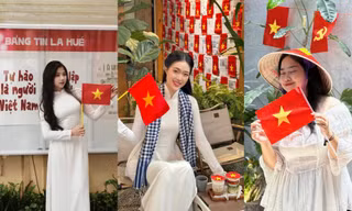 Giới trẻ thành phố Huế nô nức check-in tại những quán cà phê rực rỡ sắc đỏ