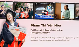 Thủ khoa ngành Quan hệ công chúng và hành trình chinh phục ước mơ