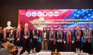 Diễn đàn hợp tác Việt Nam – Hoa Kỳ được tổ chức thành công tại Trường Đại học Kinh tế - ĐHQGHN