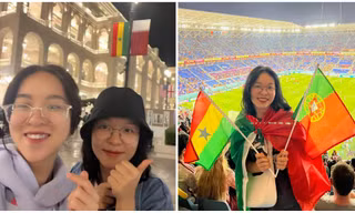 Du học sinh ngành tiếng Ả Rập tại Qatar hào hứng với World Cup 2022 