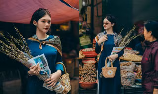 Cảm nhận không khí chợ Tết qua bộ ảnh của nữ sinh Đại học Vinh 