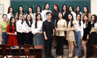 BTV Hữu Trí 'thị phạm' hùng biện cho Top 20 Press Beauty 2023 