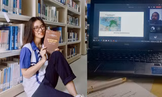 Sinh viên học trực tuyến: Người thấy thuận lợi, người thấy khó khăn