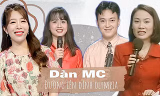 Dàn MC đình đám của 'Đường lên đỉnh Olympia' sau 20 năm: Từ Tạ Bích Loan đến 'hot girl 7 thứ tiếng'