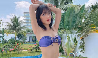 Bị khán giả phản ứng vì đăng nhiều ảnh bikini táo bạo, Khả Ngân nói gì?