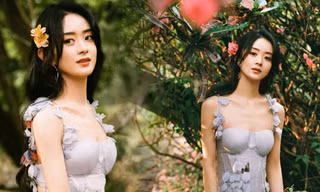 Triệu Lệ Dĩnh khoe bộ ảnh đẹp mơ màng đón lễ Thất Tịch