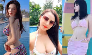 Lưu Đê Ly thả dáng 'bốc lửa', Tâm Tít hở bạo với kiểu váy bikini