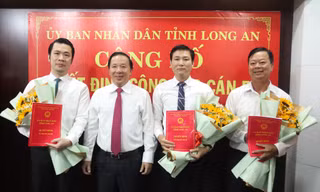 Ông Trương Tấn Sơn làm Phó Giám đốc Sở Xây Dựng Long An