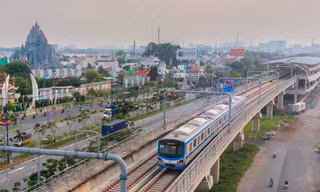 Những cung đường tàu Metro số 1 đi qua