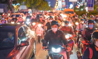 'Đặc sản' kẹt xe trên nhiều tuyến đường ở TPHCM tối nay