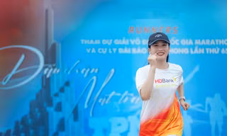 Đa sắc màu runner đi tìm 'Dấu chân Mặt trời'