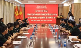 Bộ Quốc phòng thưởng 'nóng' 2 chuyên án ma túy xuyên biên giới