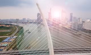 Công trình metro số 1 TPHCM (Bến Thành - Suối Tiên) Ảnh: Phạm Nguyễn