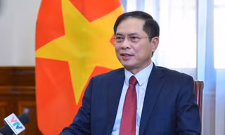 Bộ trưởng Ngoại giao Bùi Thanh Sơn. (Ảnh: Mofa)