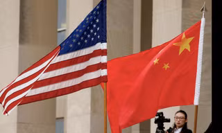 Quan hệ Mỹ - Trung đang căng thẳng trên nhiều mặt trận. (Ảnh: Reuters)