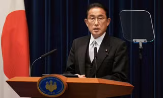 Thủ tướng Nhật Fumio Kishida. (Ảnh: Reuters)