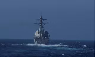 Tàu khu trục tên lửa USS Chafee của Mỹ. (Ảnh: US Navy)