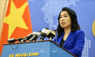 Bà Lê Thị Thu Hằng. (Ảnh: Thu Loan)