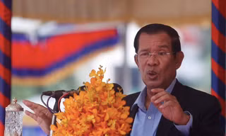 Thủ tướng Campuchia Hun Sen. (Ảnh: Reuters)