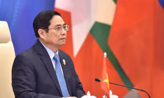 Thủ tướng Phạm Minh Chính tham dự các hội nghị cấp cao ASEAN ngày 26/10
