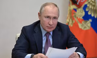 Tổng thống Nga Vladimir Putin. (Ảnh: AP)