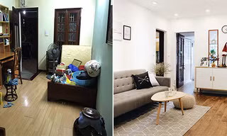 Căn hộ tập thể 30m2 đẹp như nhà mẫu với 100 triệu đồng cải tạo