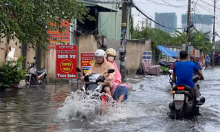 Tình hình mưa dông ở Nam bộ vào cuối tuần
