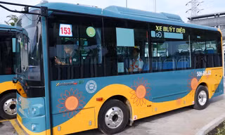 Cận cảnh dàn xe buýt điện nhiều tiện ích, kết nối tuyến metro số 1 TPHCM