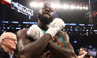Deontay Wilder bảo vệ thành công đai WBC hạng nặng. Ảnh: GETTY Images. 