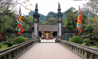 Đền Vua Đinh. Ảnh: Minh Đức.