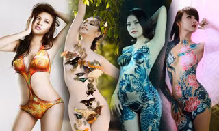 Body painting: Mong manh ranh giới nghệ thuật và khiêu dâm 