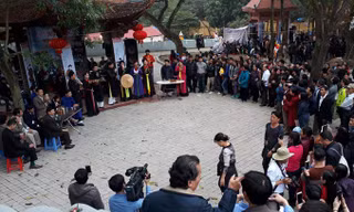 Say mê bên lán quan họ giữa đồi Lim.