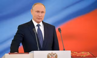 Ông Vladimir Putin trở thành Tổng thống Nga nhiệm kỳ 4 (kéo dài đến 7/5/2024). Ảnh: ap.