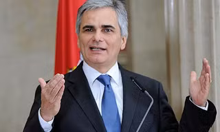 Thủ tướng Áo Werner Faymann.