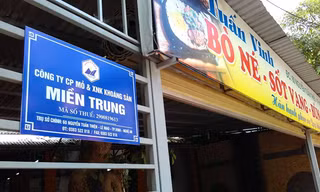 Cty Cổ phần Mỏ và XNK Khoáng sản miền Trung
