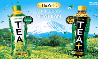 Trà Xanh Matcha TEA+ và Trà Ô Long TEA+ tự hào với chất lượng Nhật Bản.