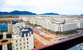 Một khu tái định cư dự án Formosa.