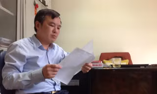 Phó Chủ tịch phường Phạm Đình Hổ, ông Hoàng Anh Tuấn khẳng định sẽ xử lý dứt điểm vụ việc phường liên quan đến báo Tiền Phong vừa qua.