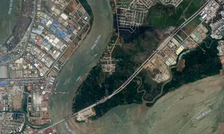 Cả 3 tuyến đường này đã được cập nhật trên Google Maps. Trong ảnh là đường Võ Chí Công