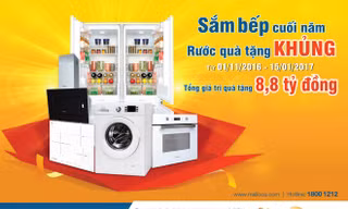 Malloca tung khuyến mãi khủng dịp cuối năm