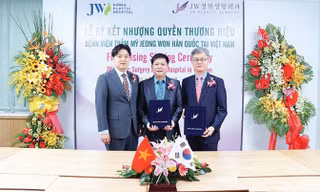 Bệnh viện thẩm mỹ JW Hàn Quốc là mô hình nhượng quyền thương hiệu đầu tiên tại Việt Nam.