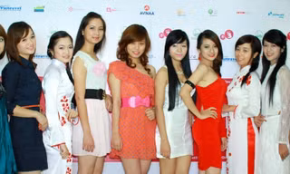 100 thí sinh đẹp nhất IMiss Thăng Long 2011