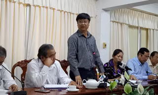 Ông Trương Quang Hoài Nam, Phó chủ tịch UBND thành phố Cần Thơ phát biểu Ảnh: Hòa Hội