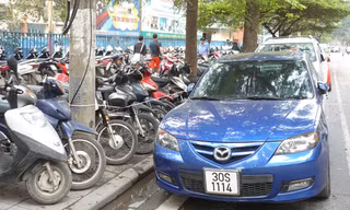 Thời gian tới Sở GTVT Hà Nội sẽ bố trí thêm 300 điểm đỗ xe ở lòng đường