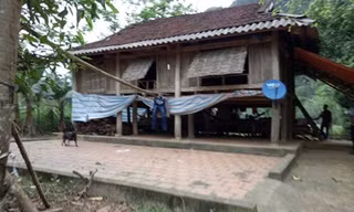 Ngôi nhà của gia đình bé T.