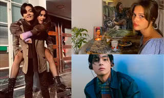 "Nàng thơ" mới của V: Có nét giống Olivia Rodrigo, tài năng hội họa cực đỉnh